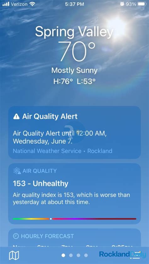 air quality tri state area